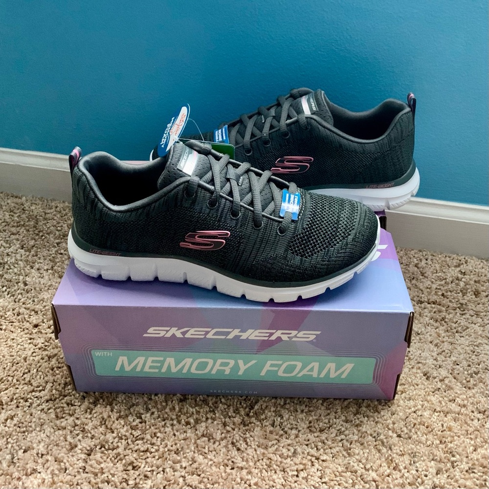 Women’s Skechers Tennis Shoes Memory Foam